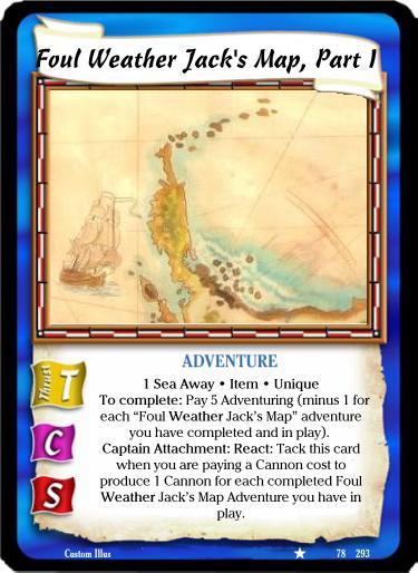 Foul Weather Jack's Map, Part I