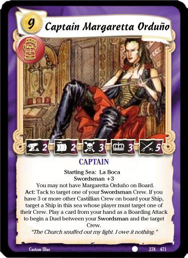 Captain Margaretta Orduño
