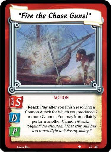 "Fire the Chase Guns!"
