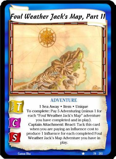 Foul Weather Jack's Map, Part II