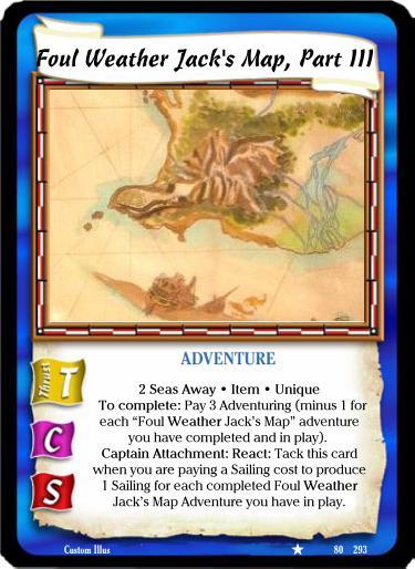 Foul Weather Jack's Map, Part III