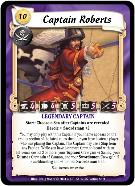 Captain Roberts - Credits