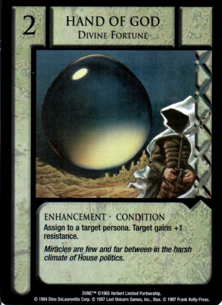 Hand of God, Divine Fortune