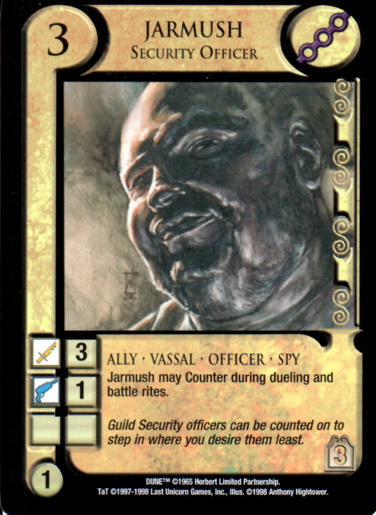 Jarmush, Security Officer