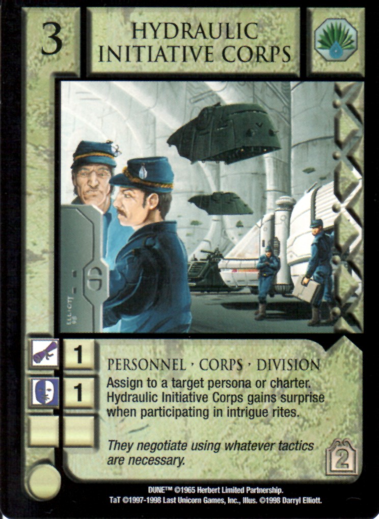 Hydraulic Initiative Corps