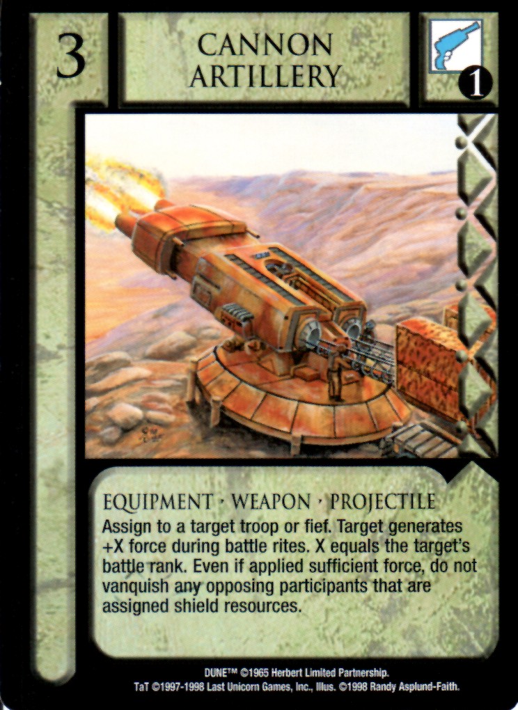 Cannon Artillery