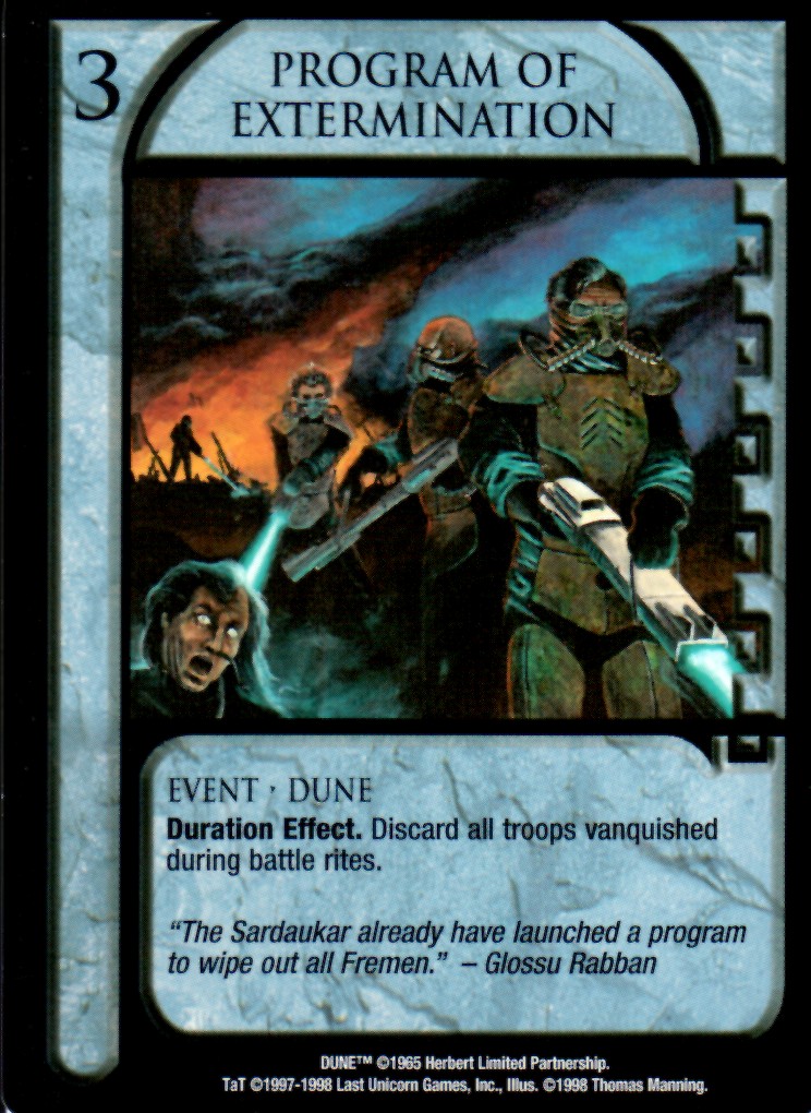 Program of Extermination