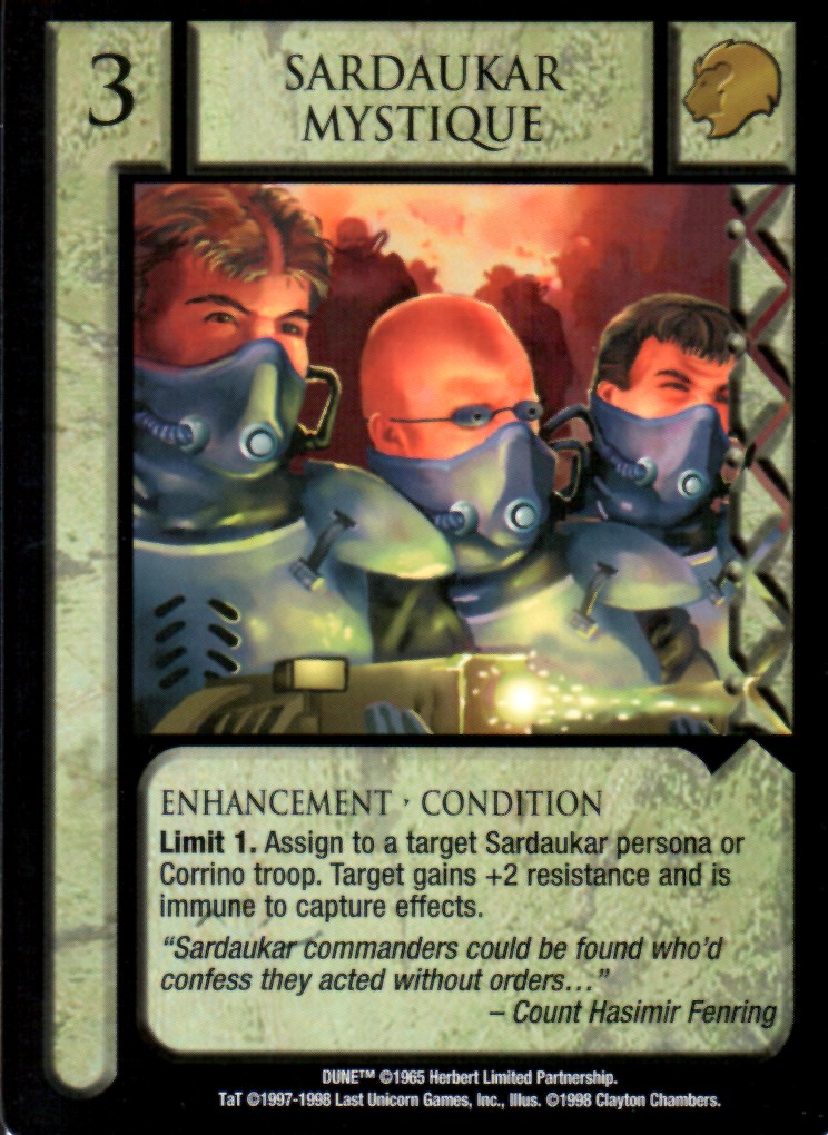 Sardaukar Mystique