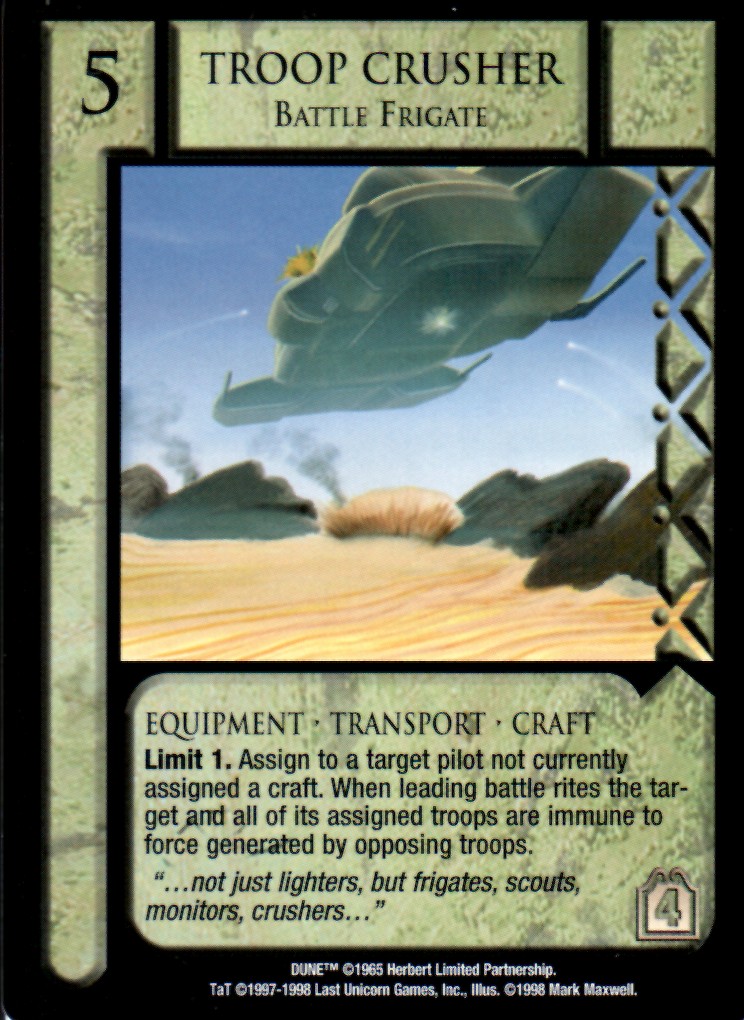 Troop Crusher, Battle Frigate