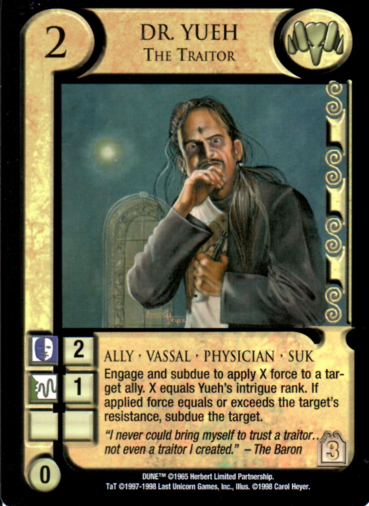 Dr. Yueh, The Traitor