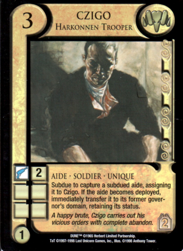 Czigo, Harkonnen Trooper