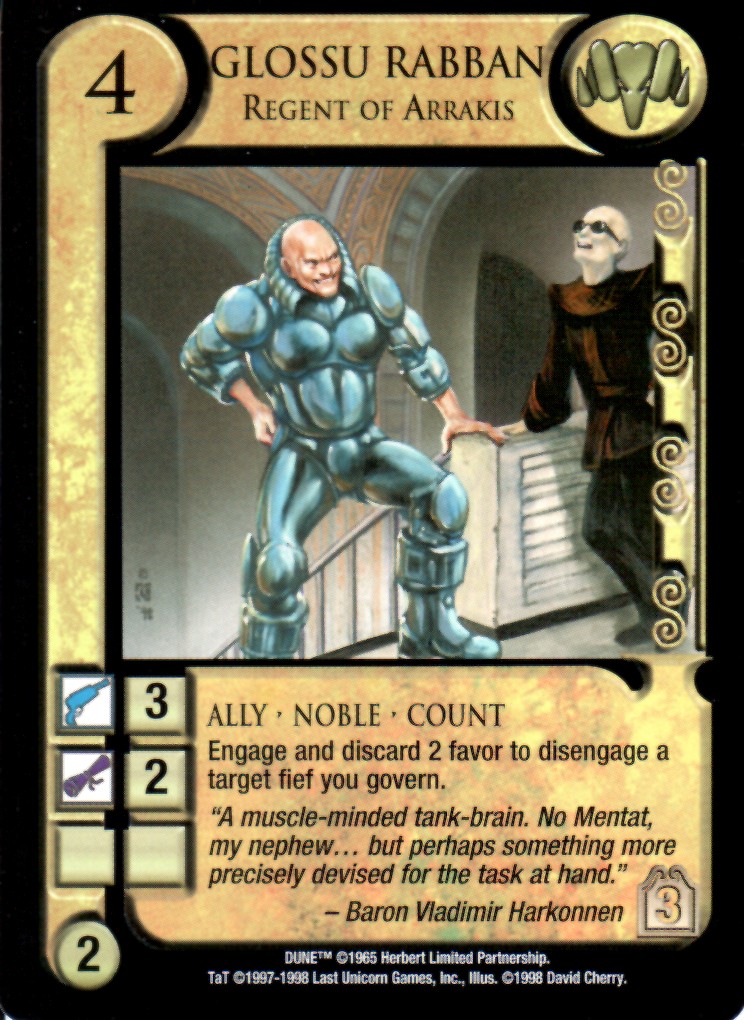 Glossu Rabban, Regent of Arrakis