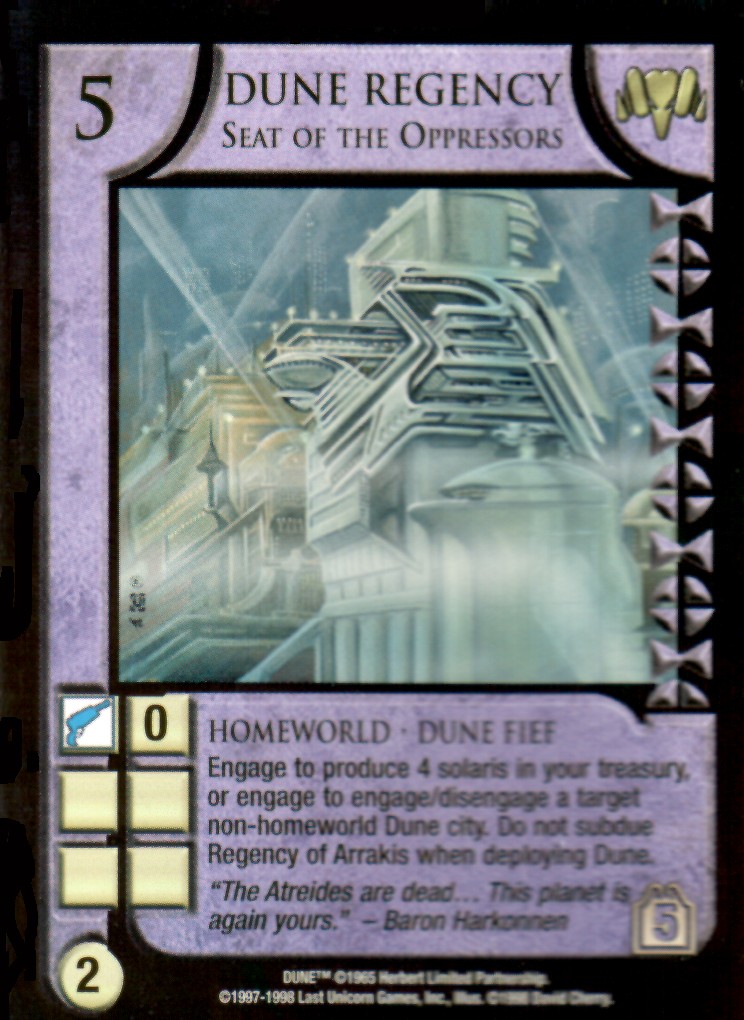 Dune Regency, Seat of the Oppressor