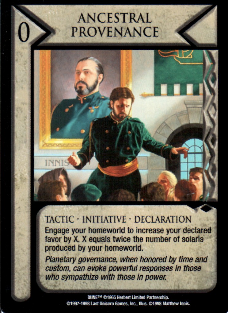 Ancestral Provenance