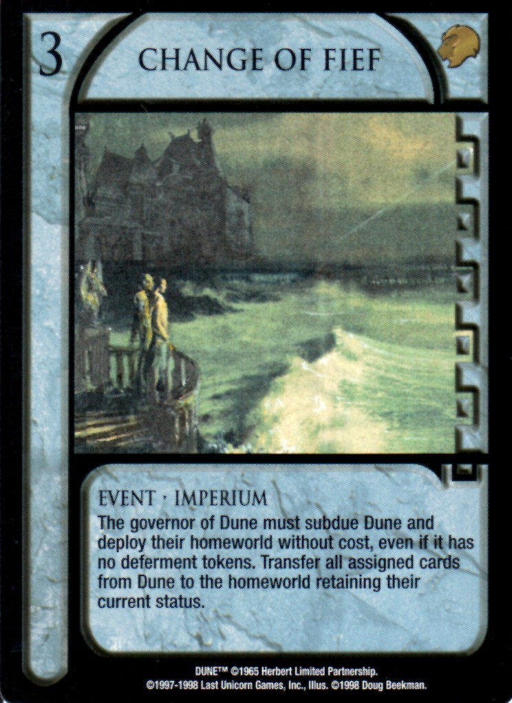 Change of Fief