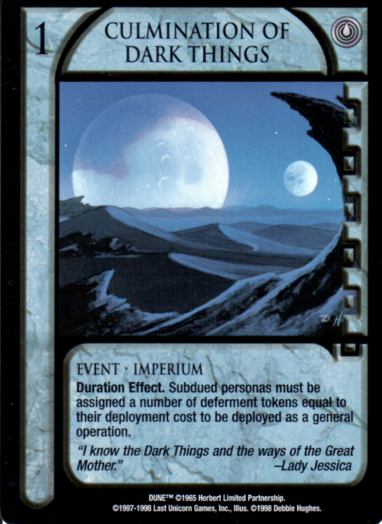 Culmination of Dark Things