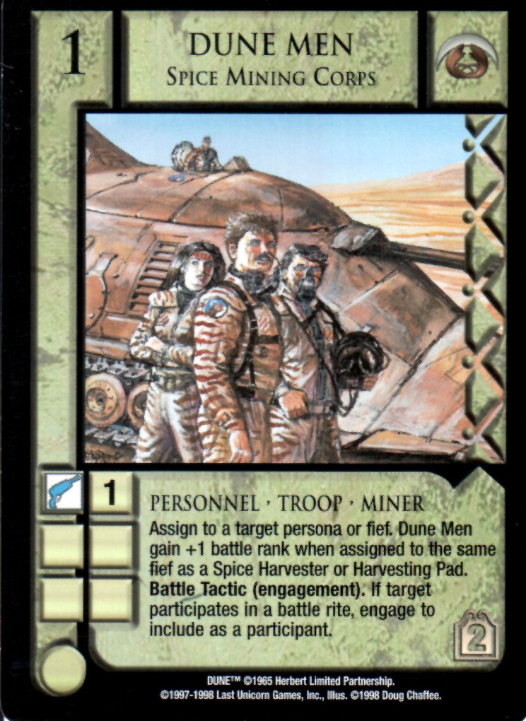 Dune Men, Spice Mining Corps