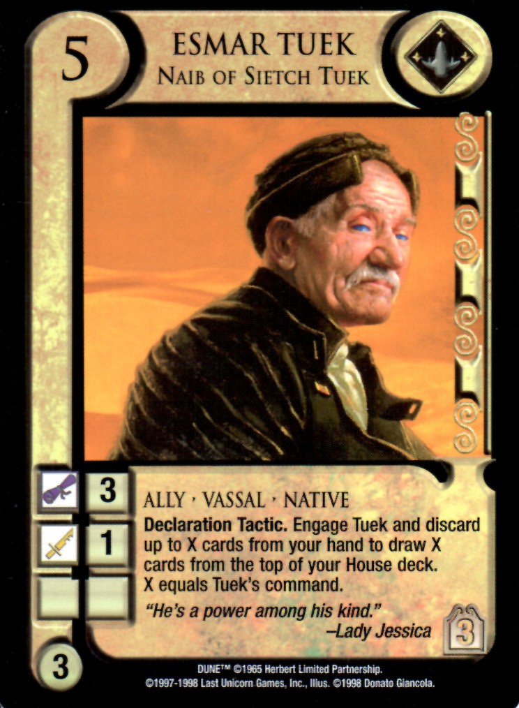 Esmar Tuek, Naib of Sietch Tuek