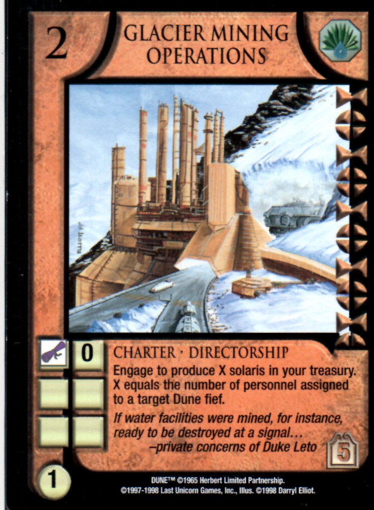 Glacier Mining Operations