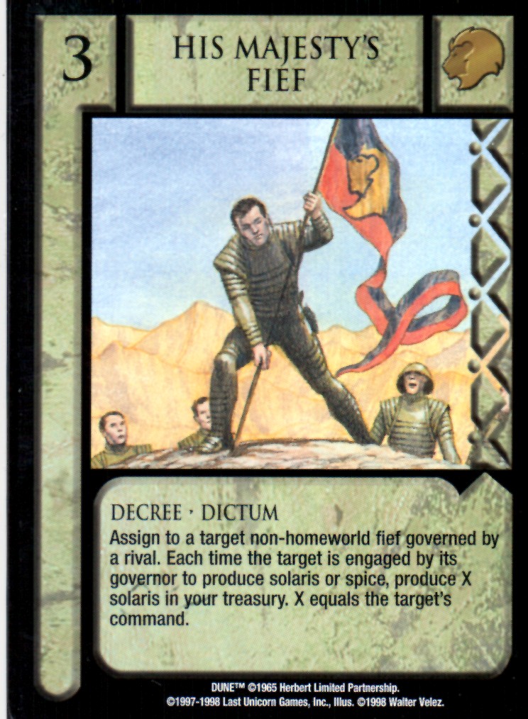 His Majesty's Fief