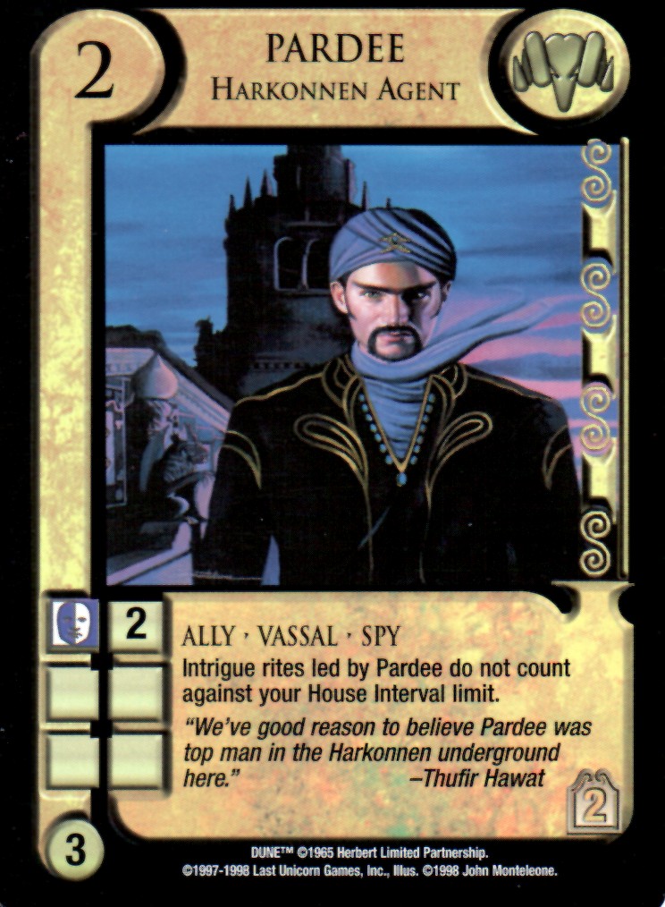 Pardee, Harkonnen Agent