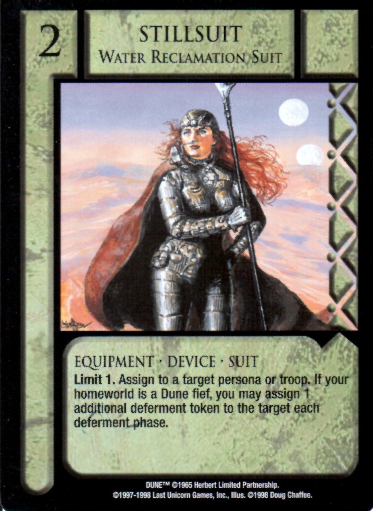 Stillsuit, Water Reclamation Suit