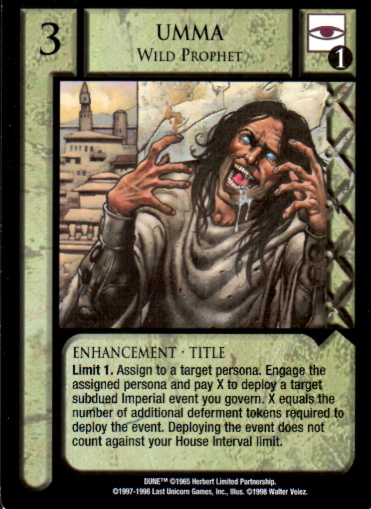 Umma, Wild Prophet