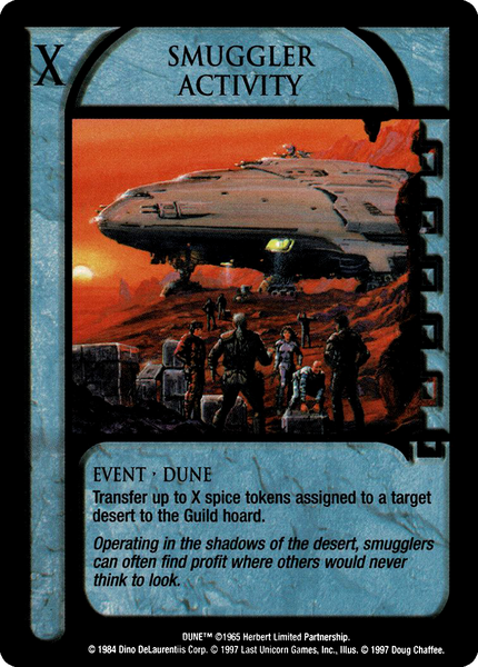 Smuggler Activity