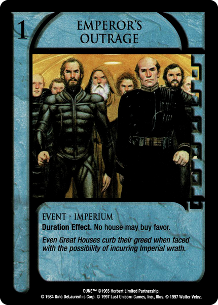 Emperor's Outrage