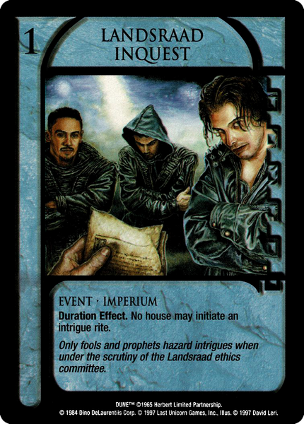 Landsraad Inquest