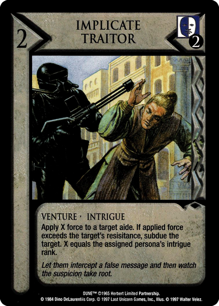 Implicate Traitor