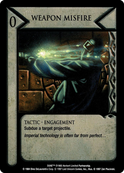 Weapon Misfire