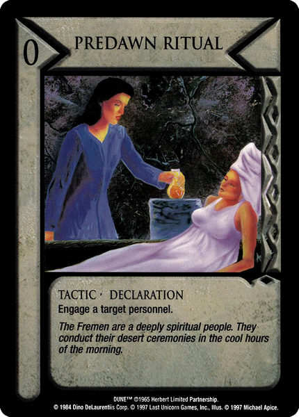 Predawn Ritual