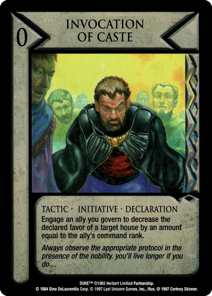 Invocation of Caste