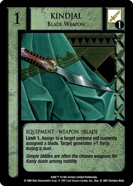 Kindjal, Blade Weapon