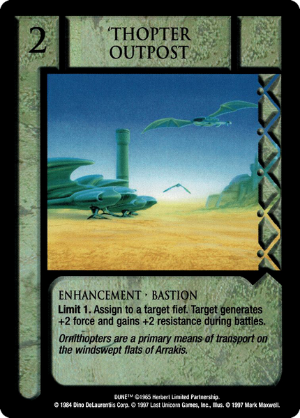 Thopter Outpost