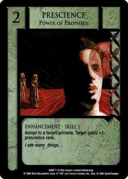 Prescience, Power of Prophecy