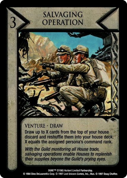 Salvaging Operation