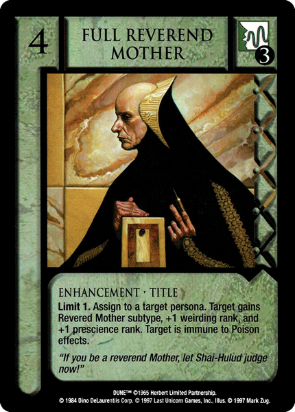 Full Reverend Mother