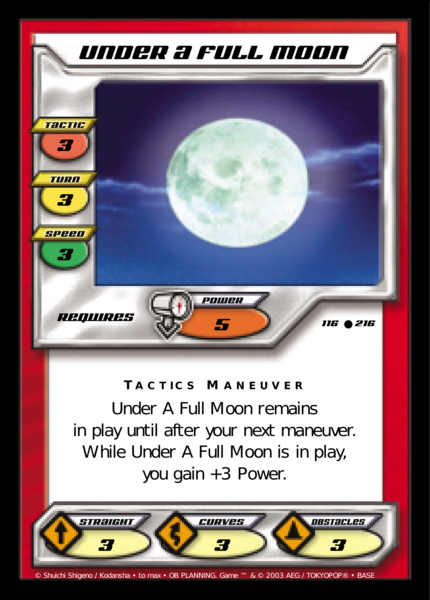 Under a Full Moon