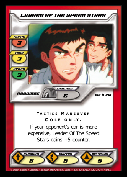 Leader of the Speed Stars