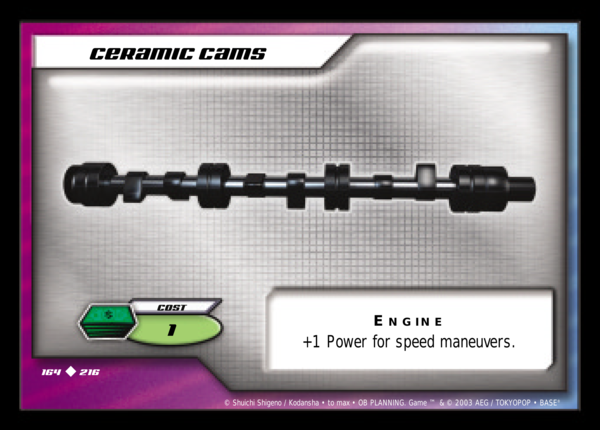 Ceramic Cams