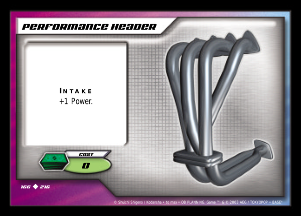 Performance Header