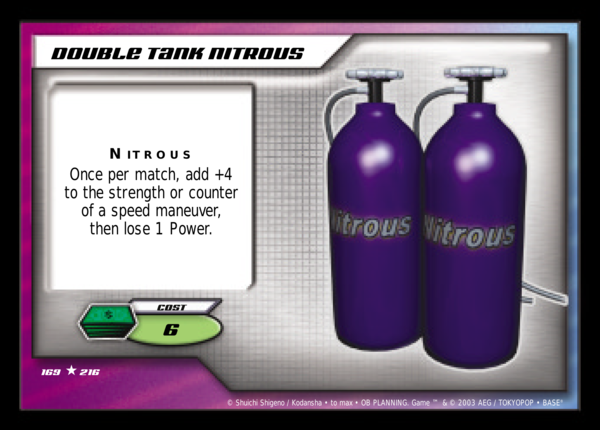 Double Tank Nitrous