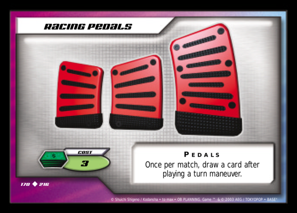 Racing Pedals