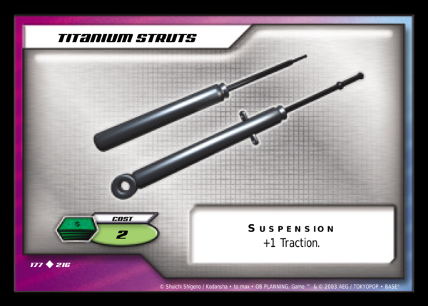 Titanium Struts