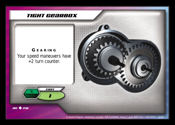Tight Gearbox