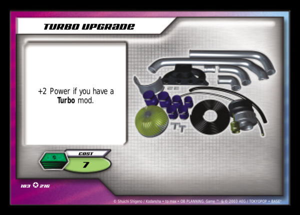 Turbo Upgrade