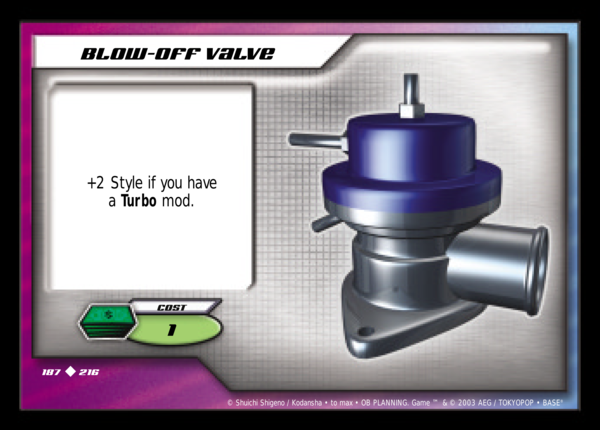 Blow-Off Valve