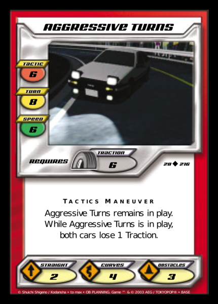Aggressive Turns